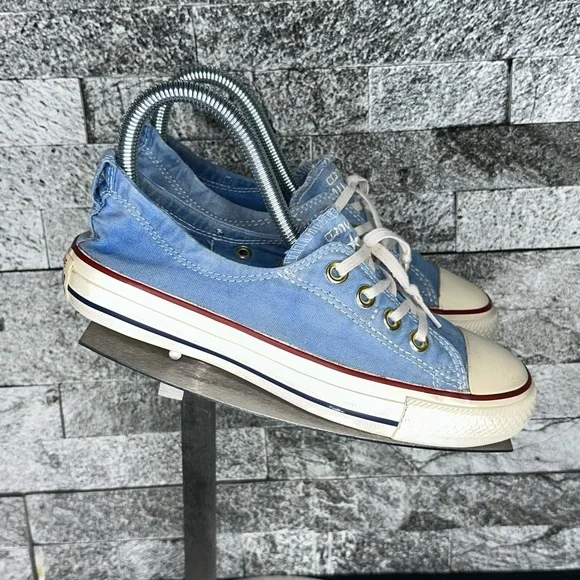 Converse Shoes Converse All Star Shoreline Distressed Denim Wmns6 Poshmark